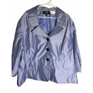 Larry Levine Vintage Periwinkle Blazer - size 26W